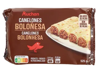 Canelones à bolonhesa Auchan 525 g