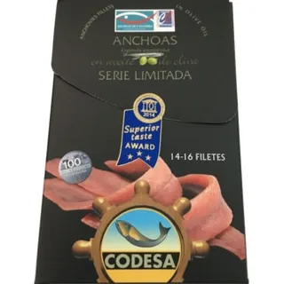 Filetes de Anchova em Azeite unidade 120 g - Codesa