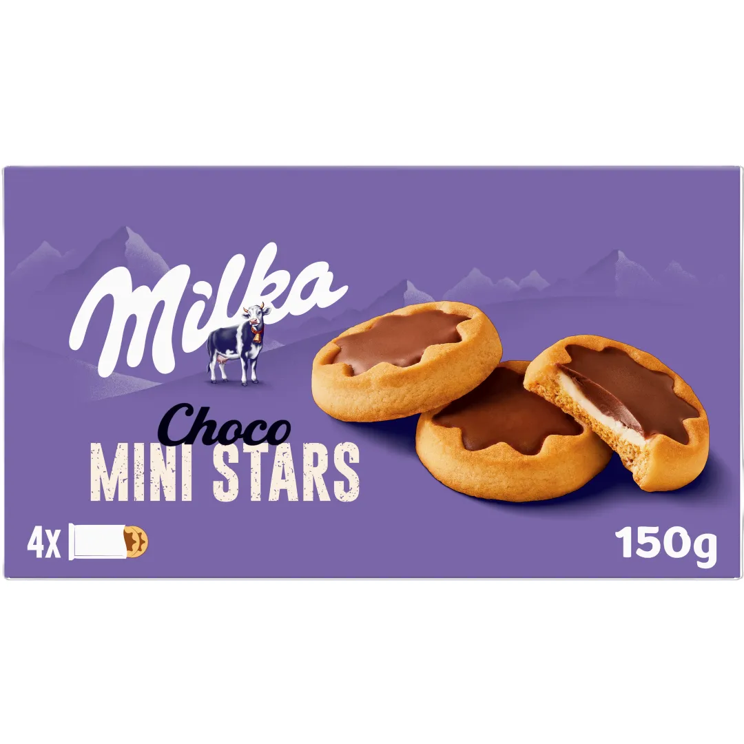 Bolachas Choco Mini Stars