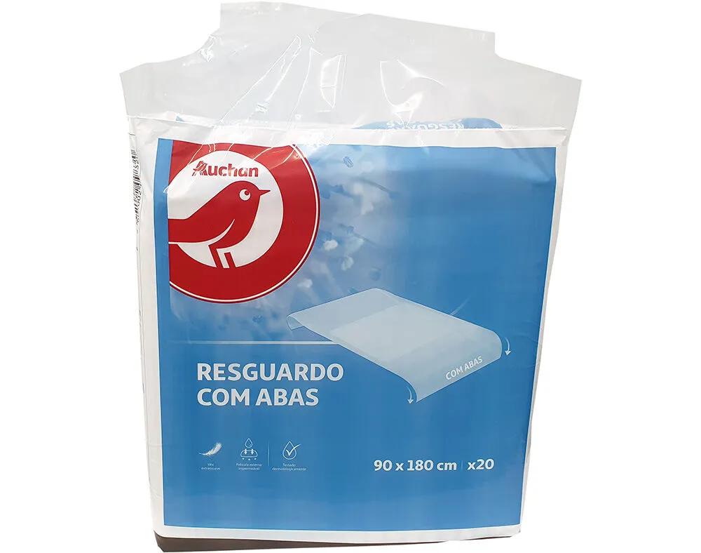 Resguardo Auchan com abas 90 x 180cm 20un