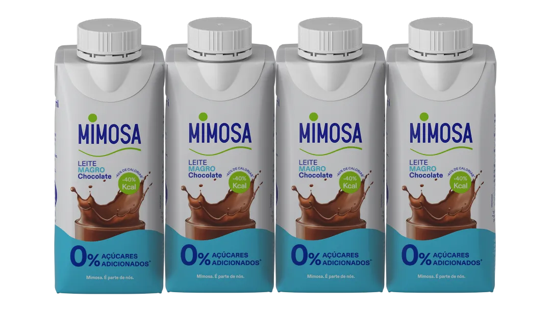Leite UHT Magro Achocolatado Pack 4