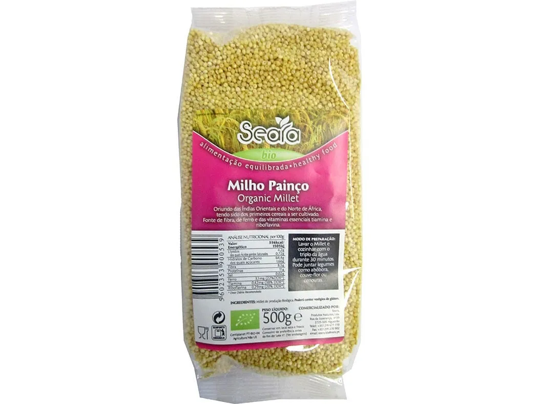 Milho Seara painço millet bio 500 g