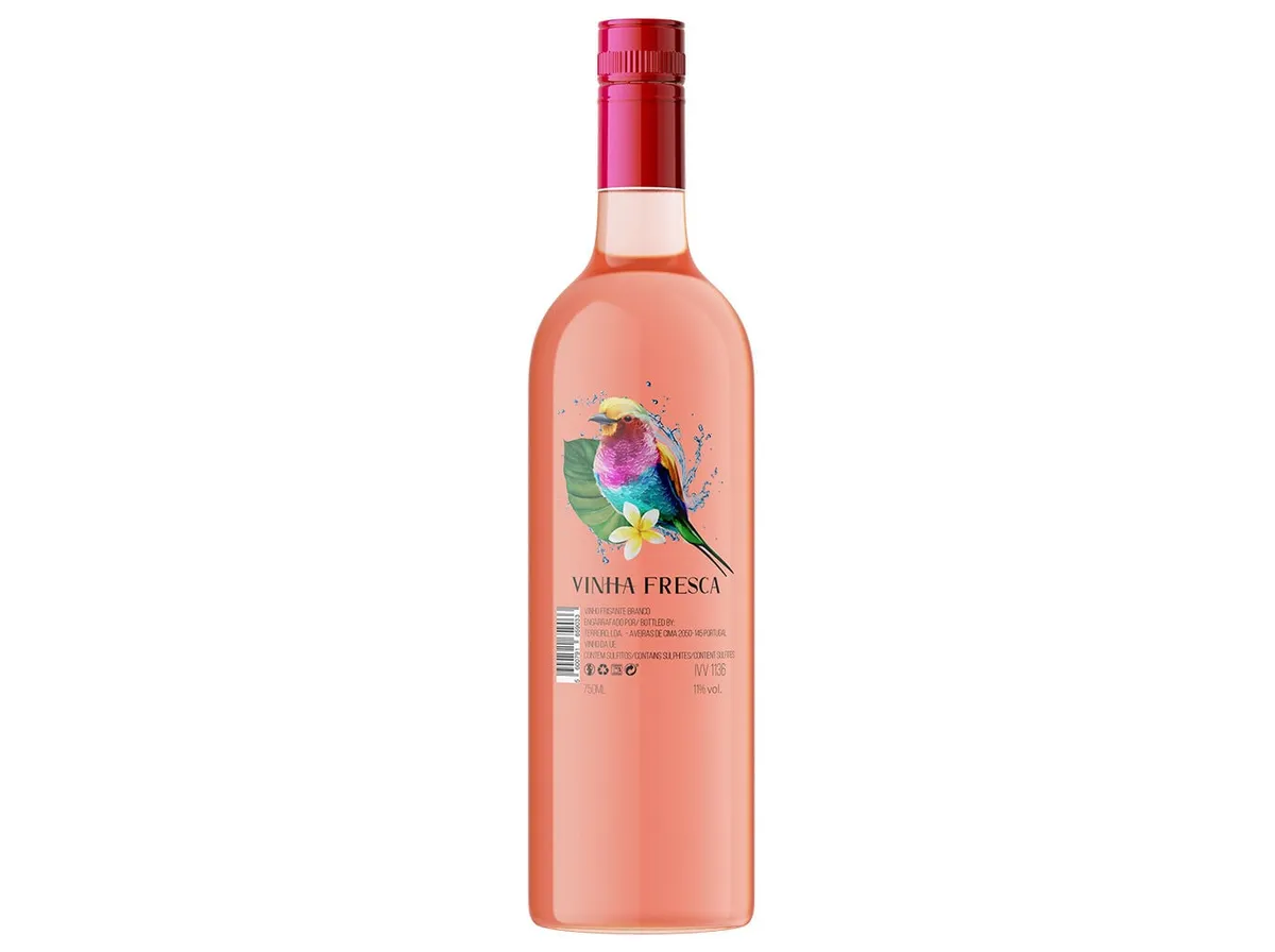 Vinho rosé Vinha Fresca frisante 0,75 L