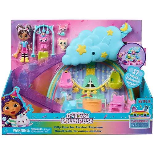 Playset Casa de Bonecas de Gabby: Kitty Care - Spin Master