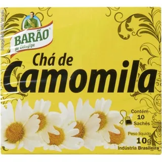 Chá de Camomila embalagem 10 g - Barão