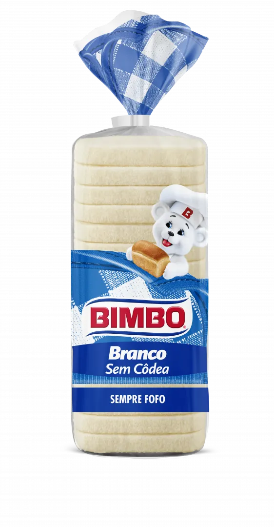 Pão de Forma Branco sem Côdea