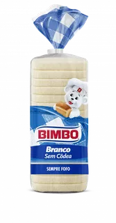 Pão de Forma Branco sem Côdea Bimbo