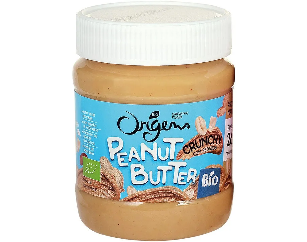 Manteiga origens amendoim bio crunchy 340 g