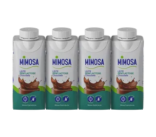 Leite Achocolatado sem Lactose Pack 4 Mimosa