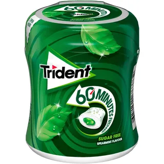 Pastilhas Elásticas Spearmint, 68g Trident