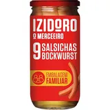 Salsicha bockwurst 9 unidades izidoro, embalagem de 360g