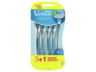 Máquina depilatória descartável oceana venus 4 un GILLETTE VENUS