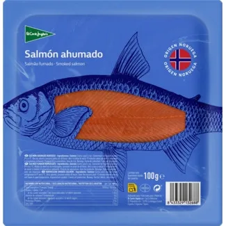 Salmão Fumado Norueguês unidade 100 g - El Corte Inglés