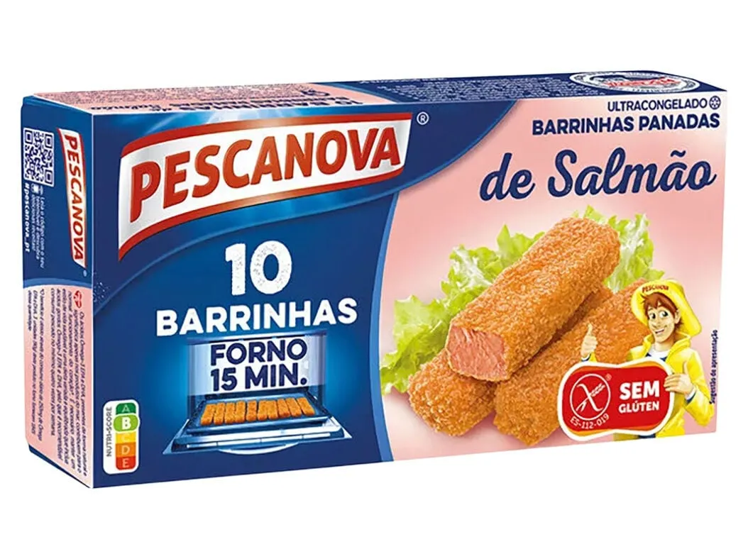 Barrinhas Pescanova salmão sem glúten 300 g