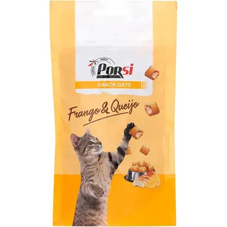 Snack Gato Frango Queijo 60g PorSi