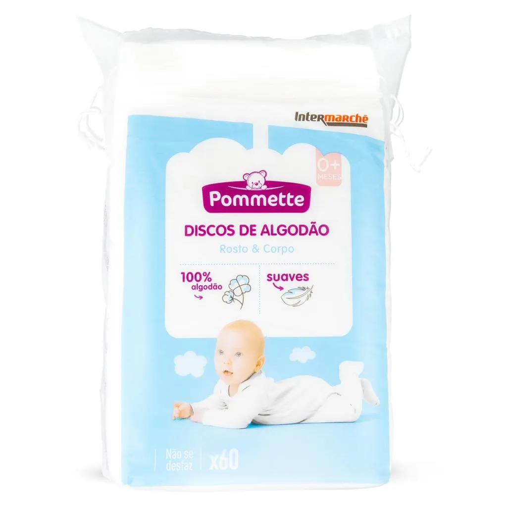 Discos Algodão Bebé 60 Un