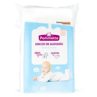 Discos Algodão Bebé 60 Un Pommette