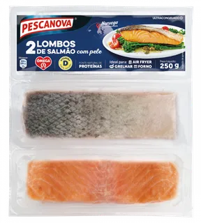 Lombos de Salmão com Pele Pescanova