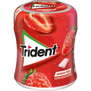 Pastilhas Elásticas de Morango Trident