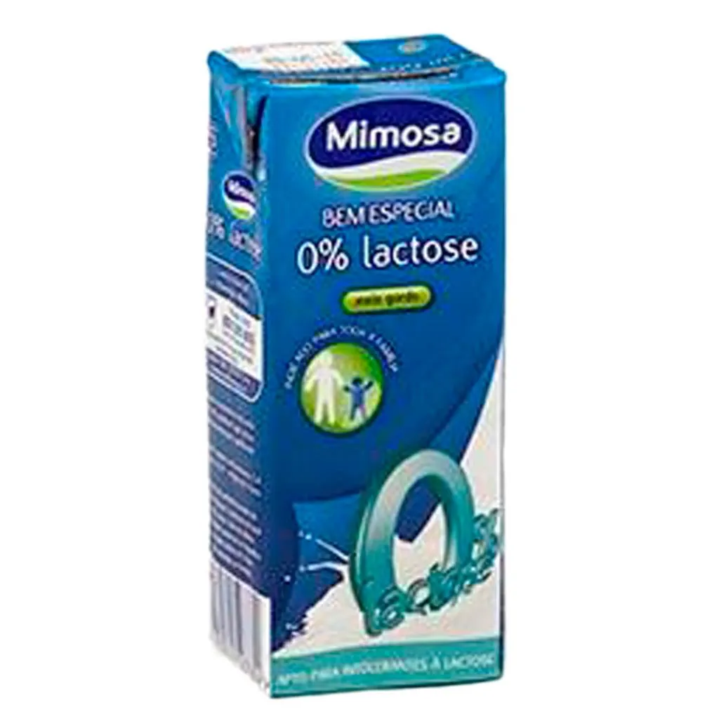 Leite 0% lactose meio gordo