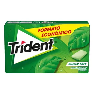 Pastilhas Elásticas Spearmint, 25g Trident