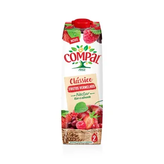 Néctar de Frutos Vermelhos Compal Clássico