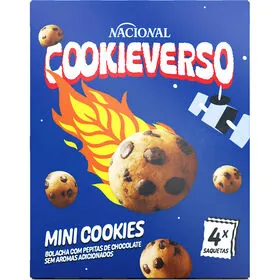 Bolachas Cookies Mini Cookieverso Nacional