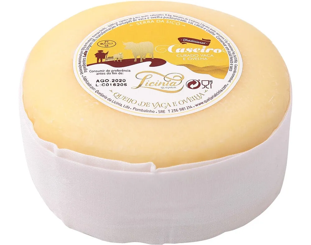 Queijo Licinia amanteigado vaca ovelha 400 g