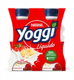 Iogurte Líquido Morango e Banana Pack 4