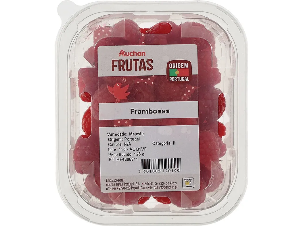 Framboesa Auchan 125 g