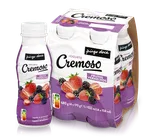 Iogurte Líquido Cremoso Frutos Vermelhos Pack 4