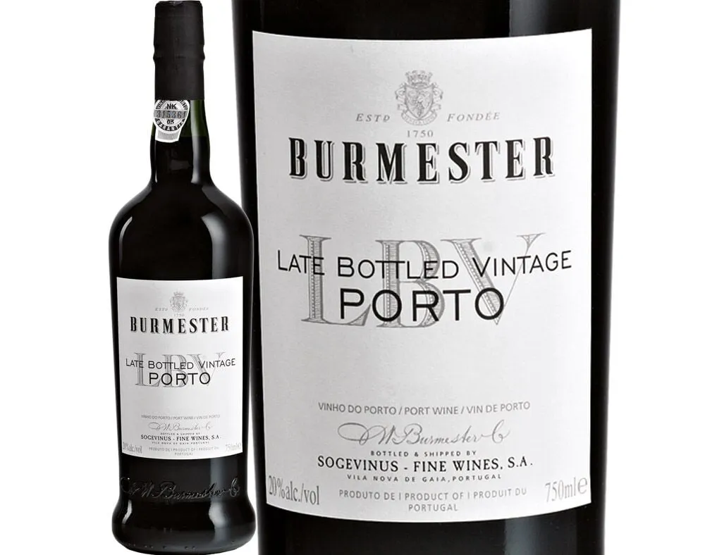 Vinho porto Burmester lbv 0,75 L