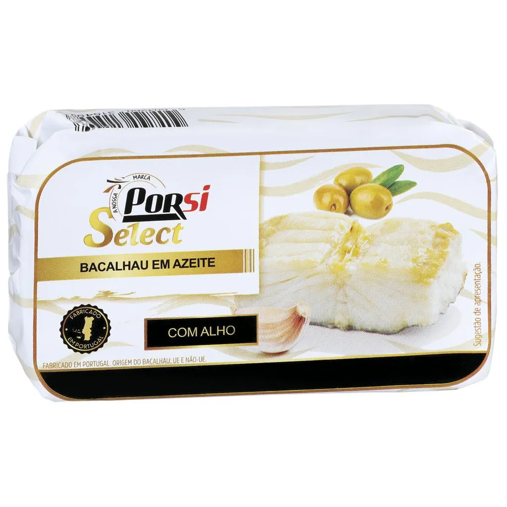 Bacalhau com Azeite e Alho 120g