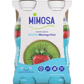 Iogurte Líquido Magro Morango e Kiwi Mimosa