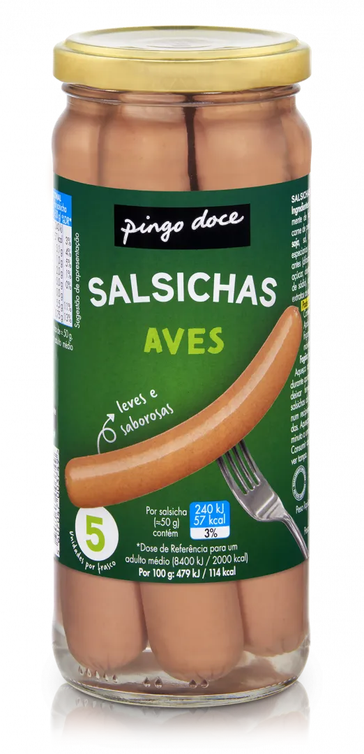 Salsichas de Aves