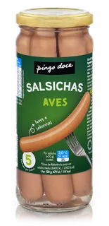 Salsichas de Aves Pingo Doce