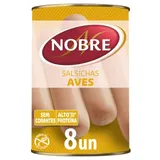 Salsichas Nobre aves 8 unidades