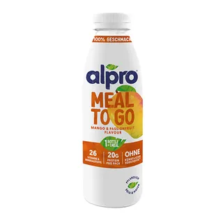Bebida Meal To Go de Manga e Maracujá Alpro