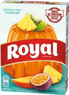 Gelatina em Pó de Frutos Tropicais Royal