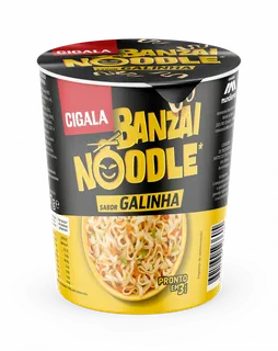 Noodles Banzai Sabor a Galinha Cigala