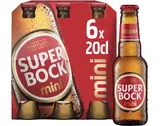 Cerveja Super BOCK mini 6 x 0,20 L