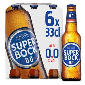 Cerveja sem Álcool 0,0% Super Bock