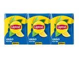 Ice tea Lipton limão 3 x 0,20 L