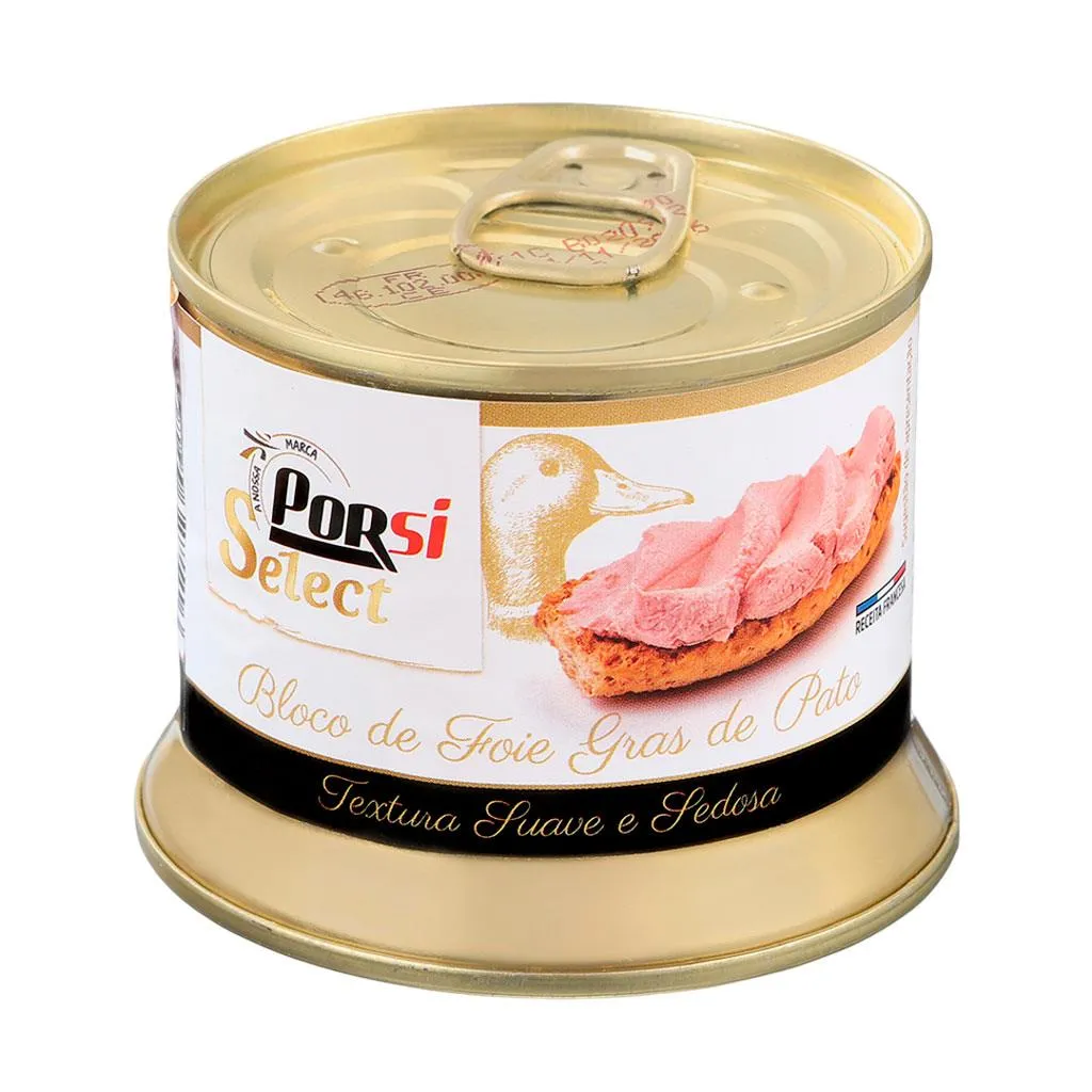 Bloco Foie Gras de Pato 150g