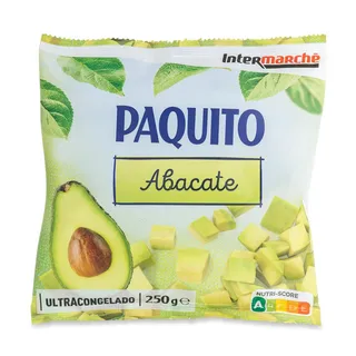 Abacate Cubos 250g Paquito