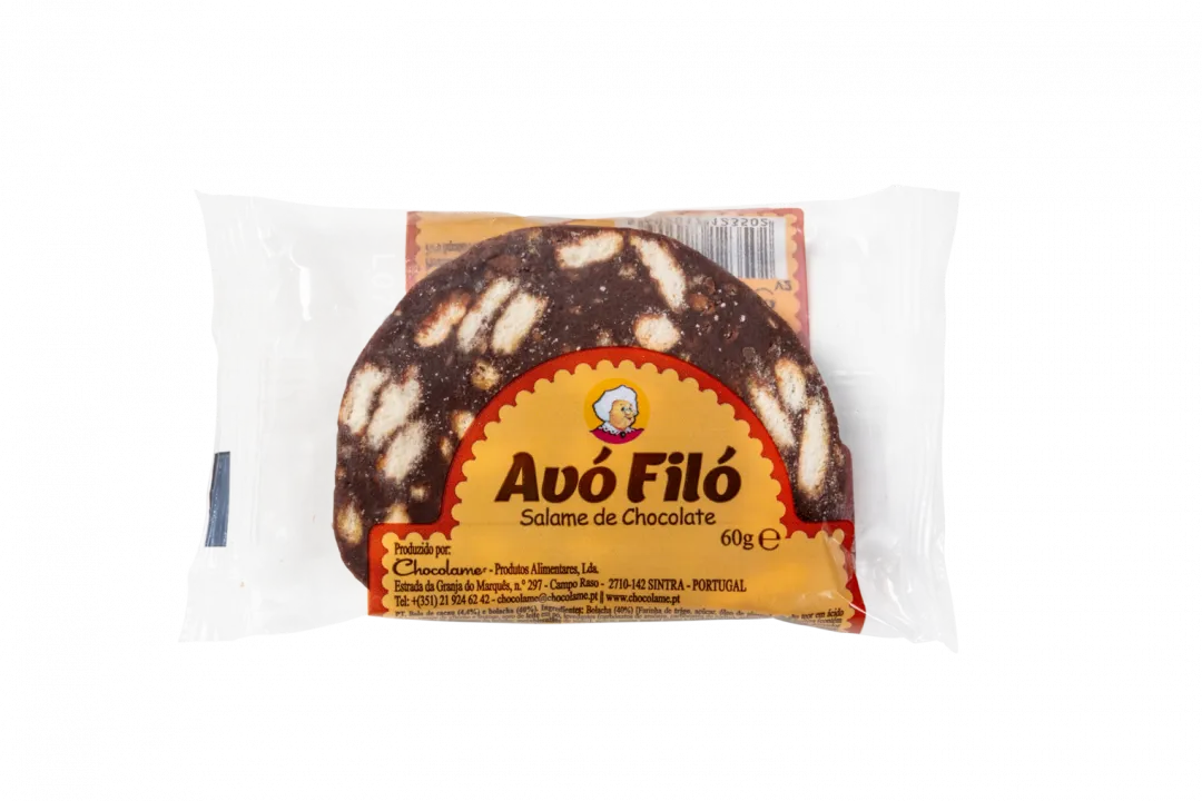 Fatia de Salame de Chocolate