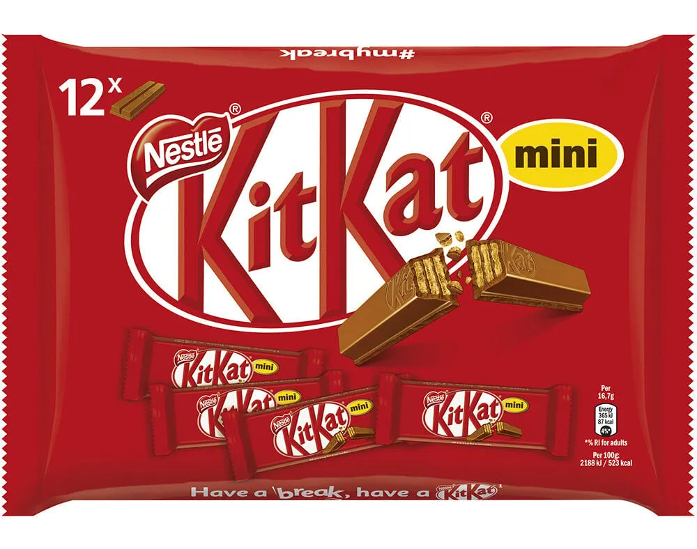 Snack de chocolate KIT KAT mini 200 g