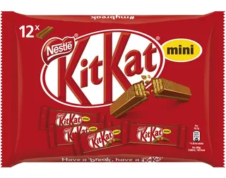 snack de chocolate kit kat mini 200 g