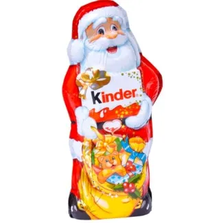 Pai Natal de Chocolate embalagem 110 g - Kinder