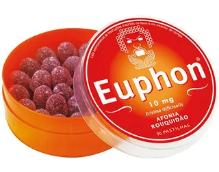 pastilhas euphon 10mg 70un